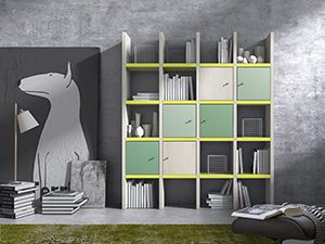 estanterías para dormitorios, salones en Valladolid, Muebles Valsero 